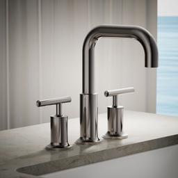 Kohler Purist Deck-mount bath spout - Vibrant Titanium - image 2