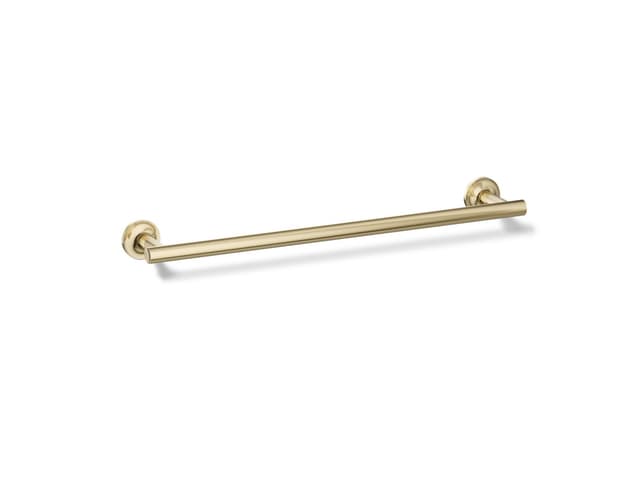 Kohler Purist 18'' towel bar - Vibrant French Gold