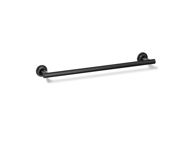Kohler Purist 18'' towel bar - Matte Black
