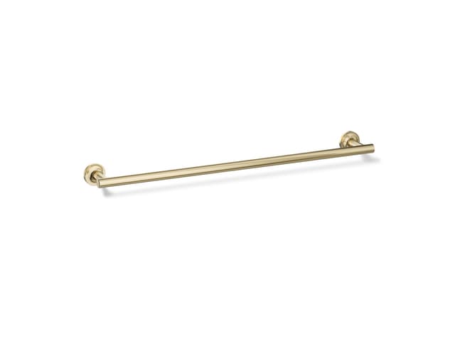 Kohler Purist 24'' towel bar - Vibrant French Gold