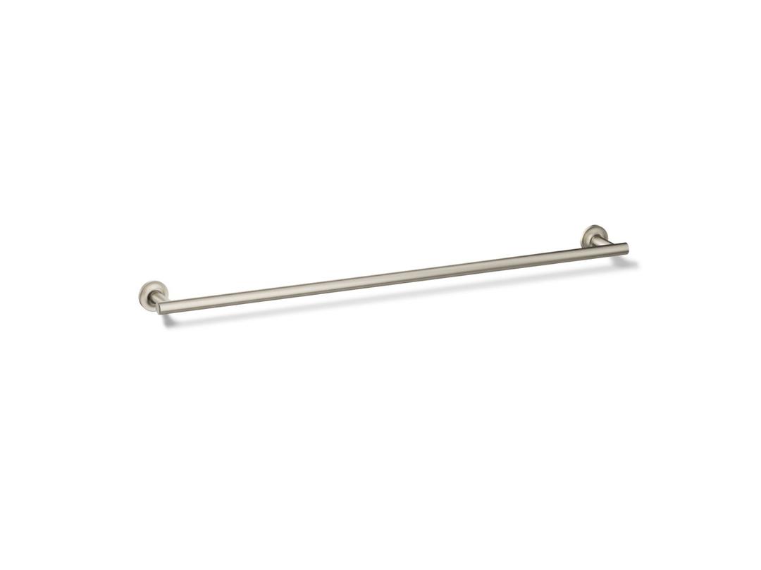 Kohler Purist 30'' towel bar - Vibrant Brushed Nickel by Kohler