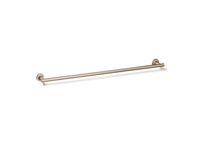 Kohler Purist 30'' towel bar - Vibrant Brushed Bronze