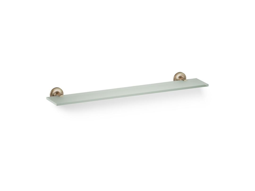Kohler Purist Glass shelf - Vibrant Brushed Bronze by Kohler
