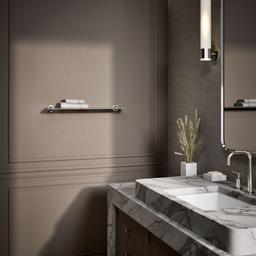 Kohler Purist Glass shelf - Vibrant Polished Nickel - image 4