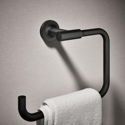 Kohler Purist Towel ring - Matte Black - image 2