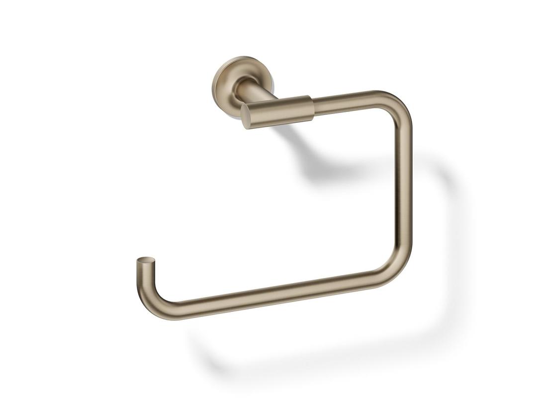 Kohler Purist Towel ring - Vibrant Brushed Bronze by Kohler