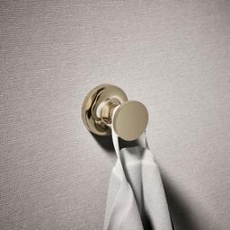 Kohler Purist Robe hook - Vibrant French Gold - image 2