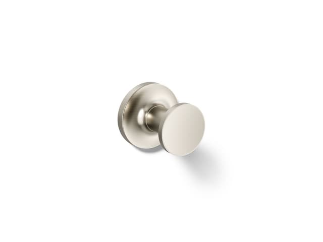 Kohler Purist Robe hook - Vibrant Brushed Nickel