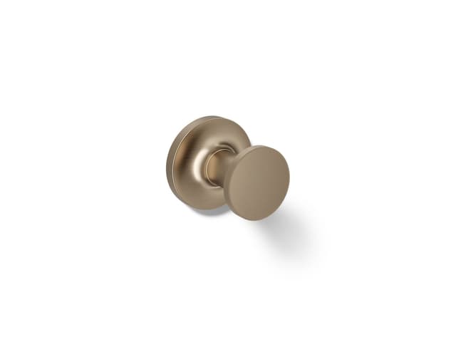 Kohler Purist Robe hook - Vibrant Brushed Bronze