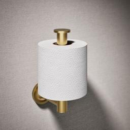Kohler Purist Vertical toilet paper holder - Vibrant Brushed Moderne Brass - image 2