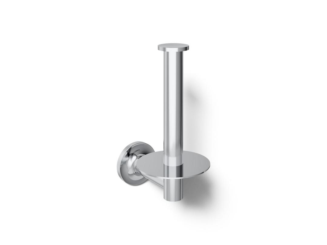 Kohler Purist Vertical toilet paper holder - Polished Chrome by Kohler