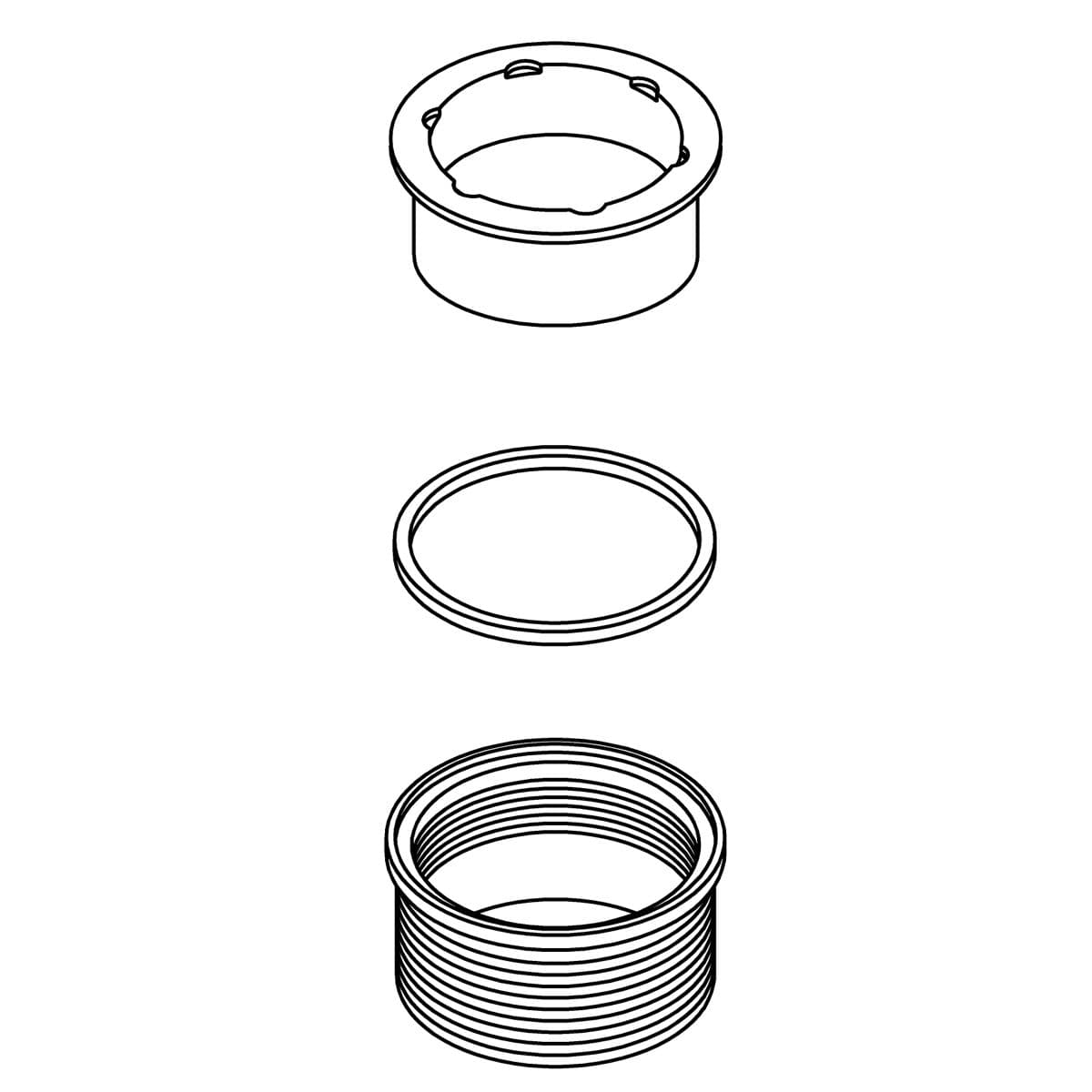 Kohler Genuine Parts TAIL Piece Service KIT by Kohler Genuine Parts