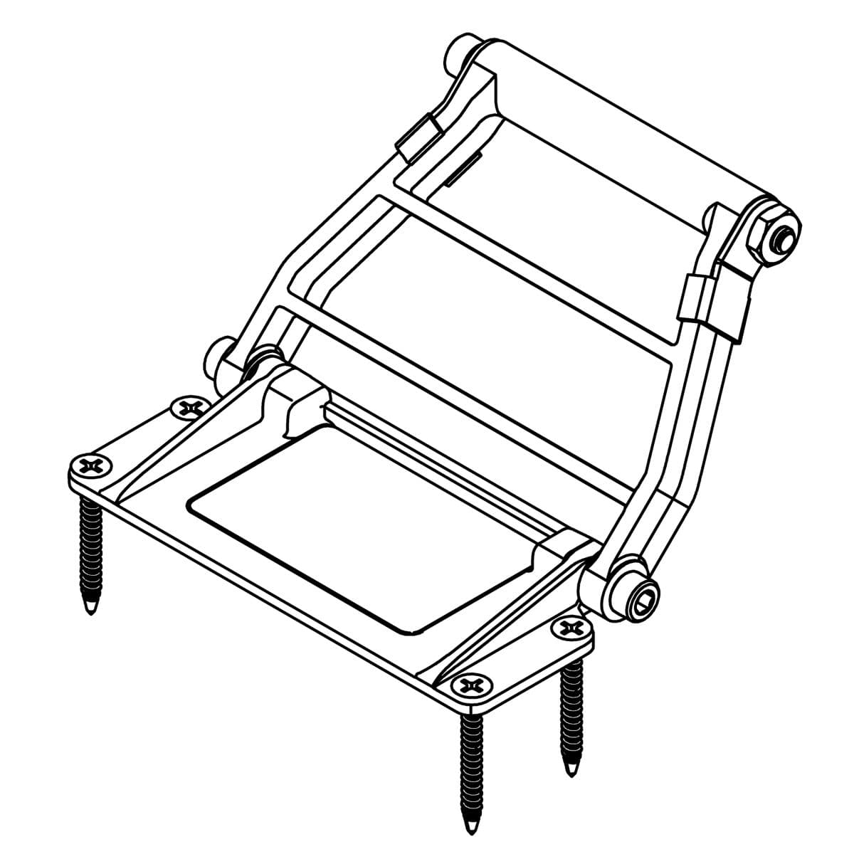 Kohler Genuine Parts SUB Floor Bracket Service Kit-2.5 by Kohler Genuine Parts