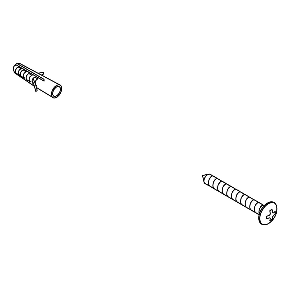 Kohler Genuine Parts WALL Mount Screw PACK by Kohler Genuine Parts