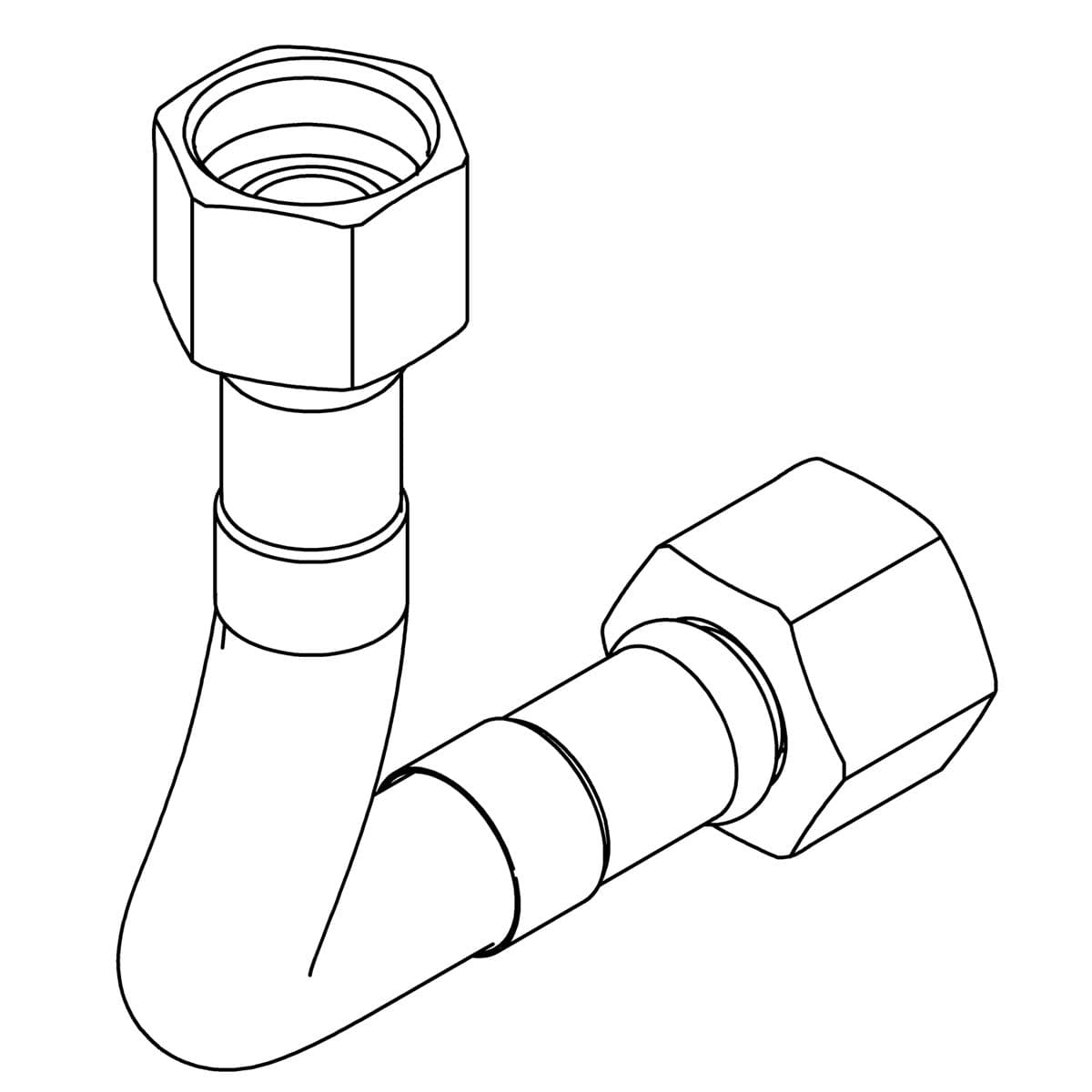 Kohler Genuine Parts Hose, .375 COMP X 7.50, Silicone by Kohler Genuine Parts