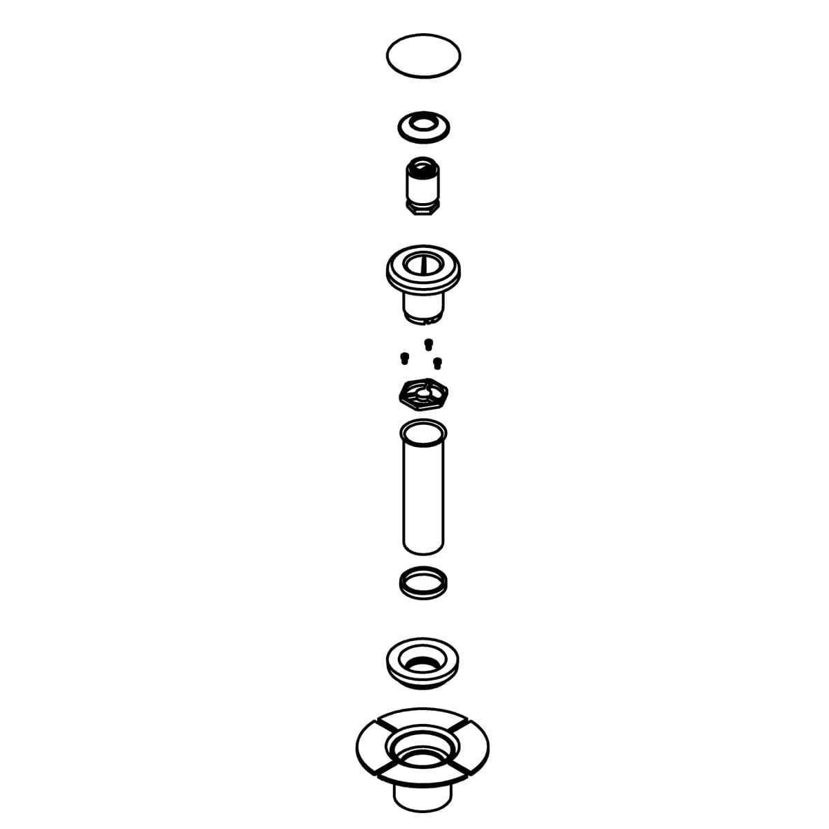 Kohler Genuine Parts Snapflo EASY Install KIT - Biscuit by Kohler Genuine Parts