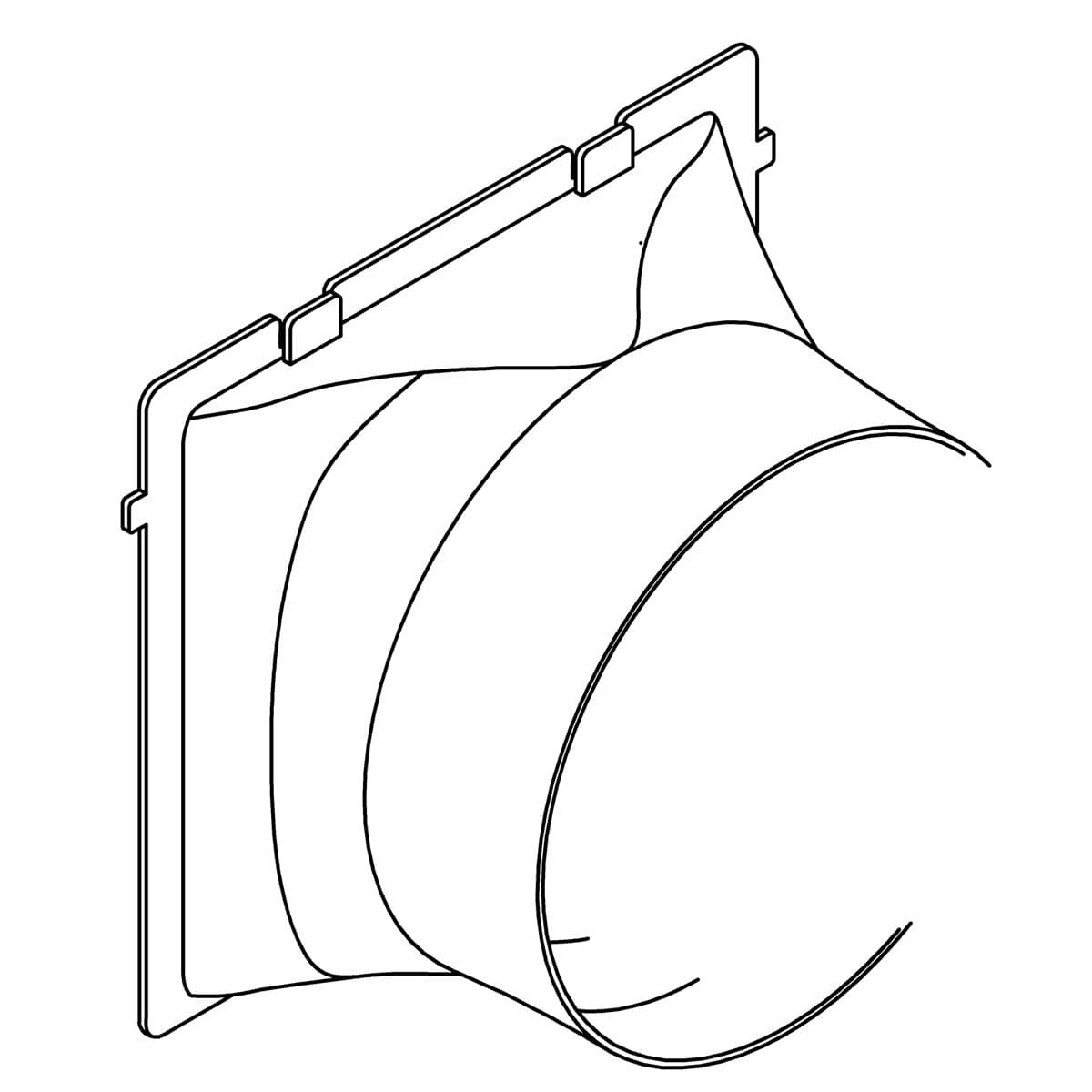 6" Duct Adapter by Kohler Genuine Parts