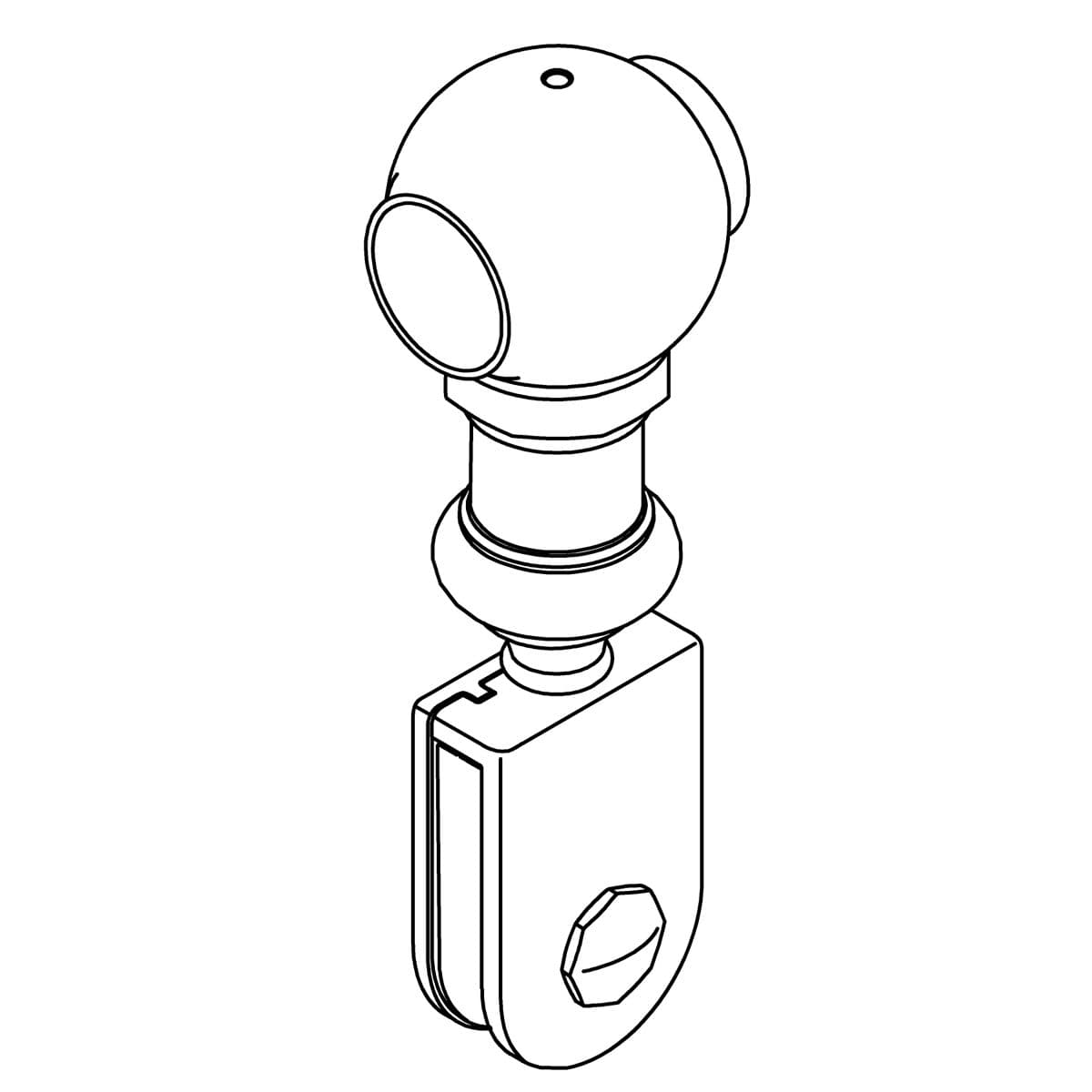 Kohler Genuine Parts Fixed Panel Hanger Bracket KIT - Polished Chrome by Kohler Genuine Parts