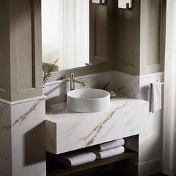 Kohler Vox 16-1/2'' round vessel bathroom sink - White - image 4