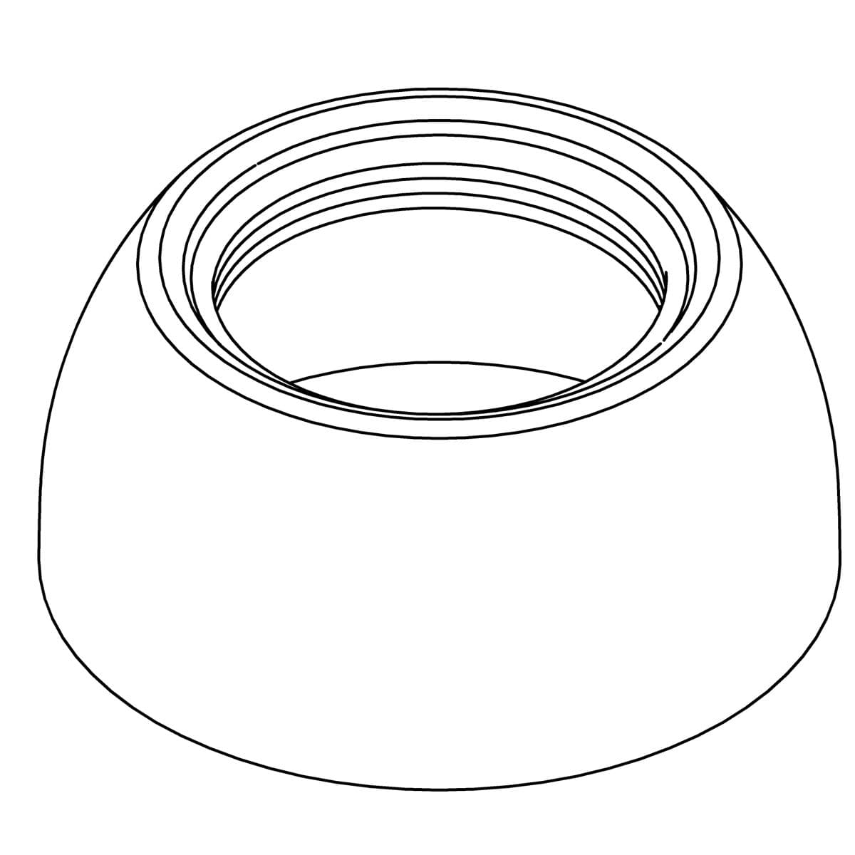 Kohler Genuine Parts Bonnet - Polished Chrome by Kohler Genuine Parts