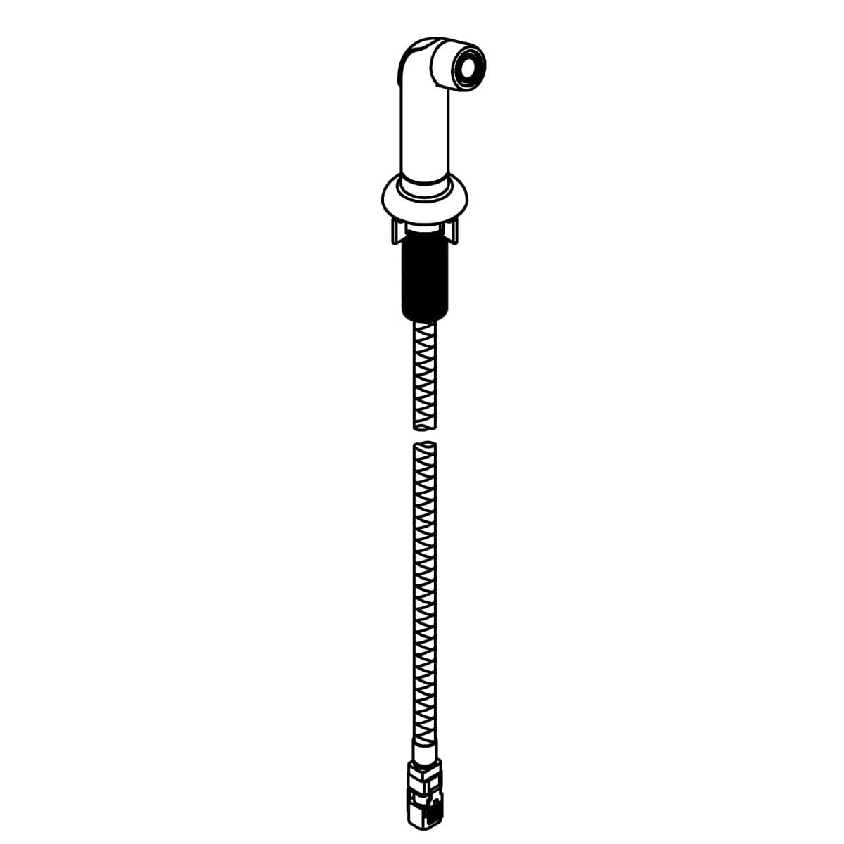 Kohler Genuine Parts SIDE Spray Assembly - Polished Chrome by Kohler Genuine Parts