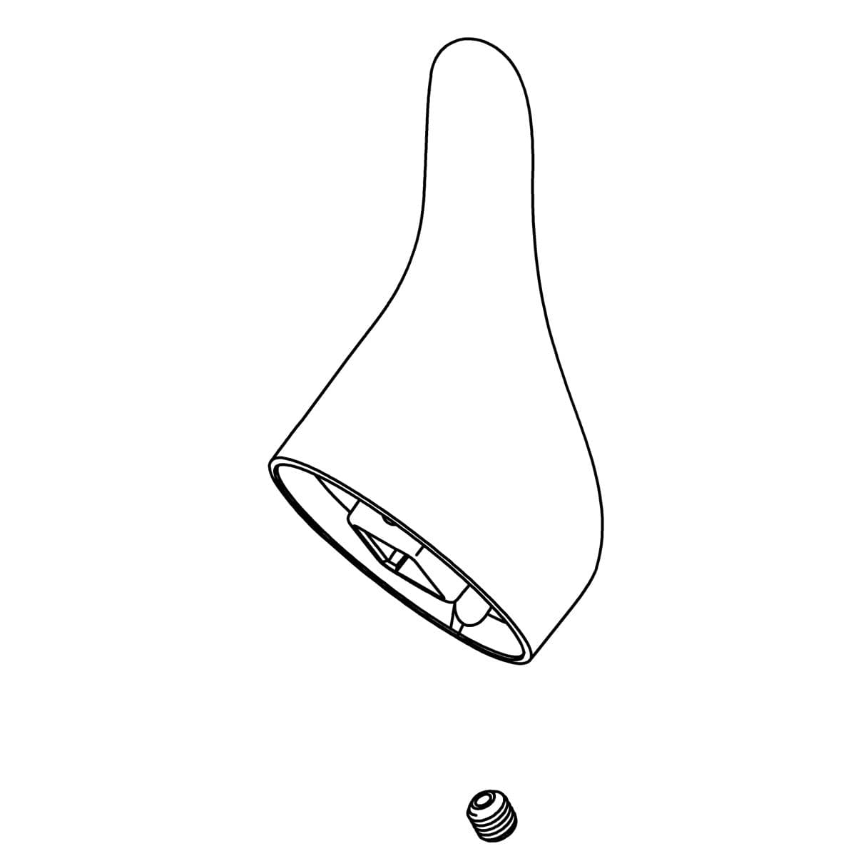 Kohler Genuine Parts Handle KIT - Matte Black by Kohler Genuine Parts