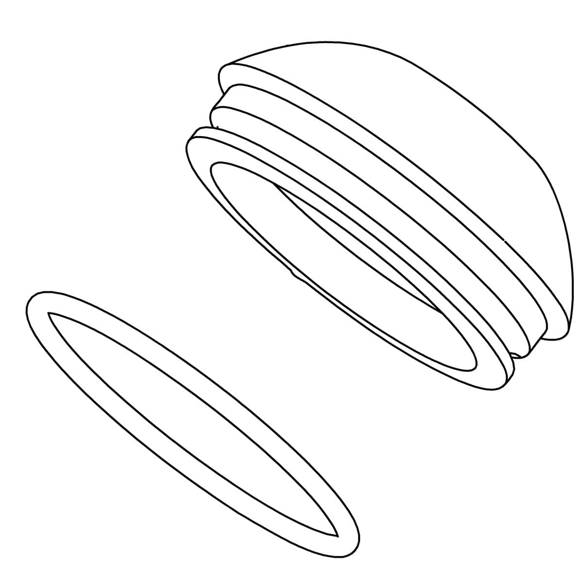 Kohler Genuine Parts Bonnet KIT - Matte Black by Kohler Genuine Parts