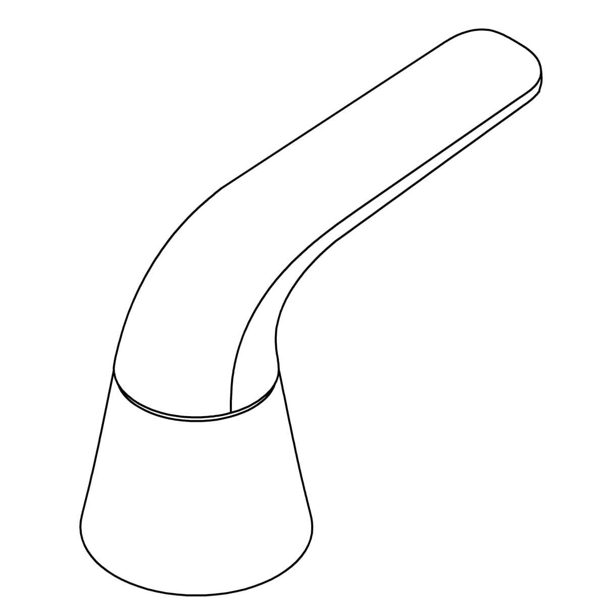 Kohler Genuine Parts Handle Assembly, Cold, Service - Polished Chrome by Kohler Genuine Parts