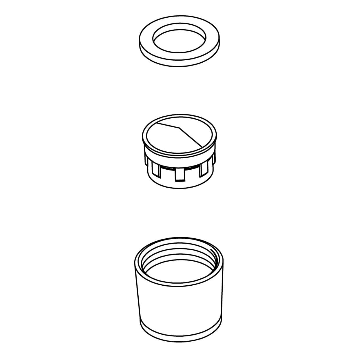 Kohler Genuine Parts Aerator KIT, 1.50 GPM MAX. - Polished Chrome by Kohler Genuine Parts