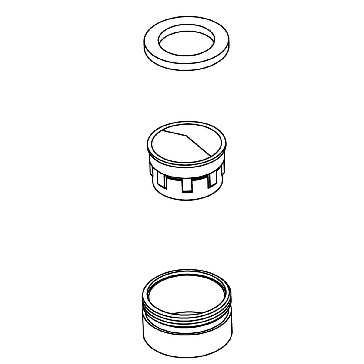 Kohler Genuine Parts Aerator KIT - Polished Chrome by Kohler Genuine Parts