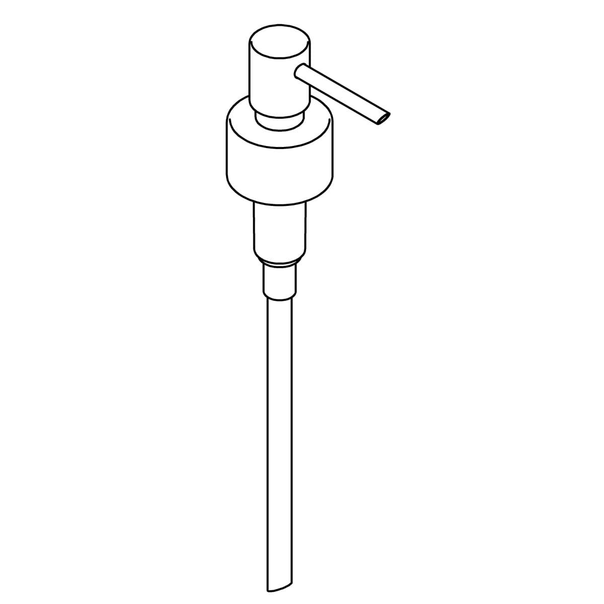 Kohler Genuine Parts Assembly, SOAP PUMP Service KIT - Vibrant Brushed Moderne Brass by Kohler Genuine Parts