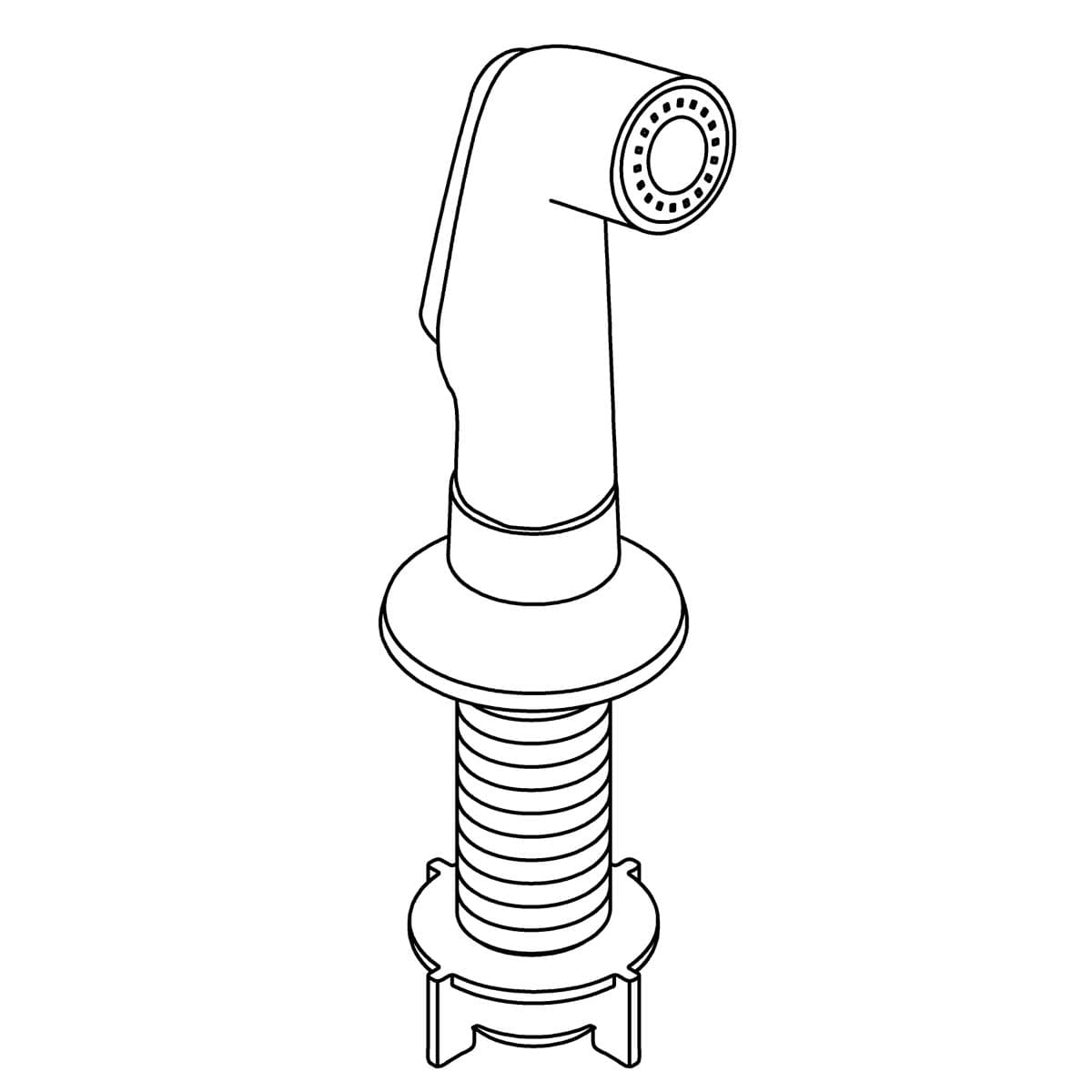 Kohler Genuine Parts SIDE Spray - Matte Black by Kohler Genuine Parts
