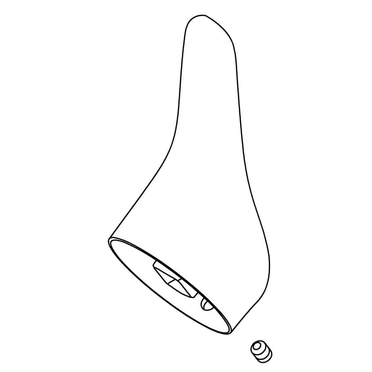 Kohler Genuine Parts Handle KIT - Matte Black by Kohler Genuine Parts