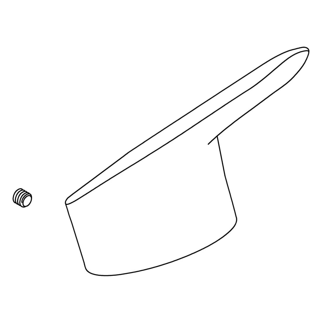 Kohler Genuine Parts Handle KIT - Polished Chrome by Kohler Genuine Parts
