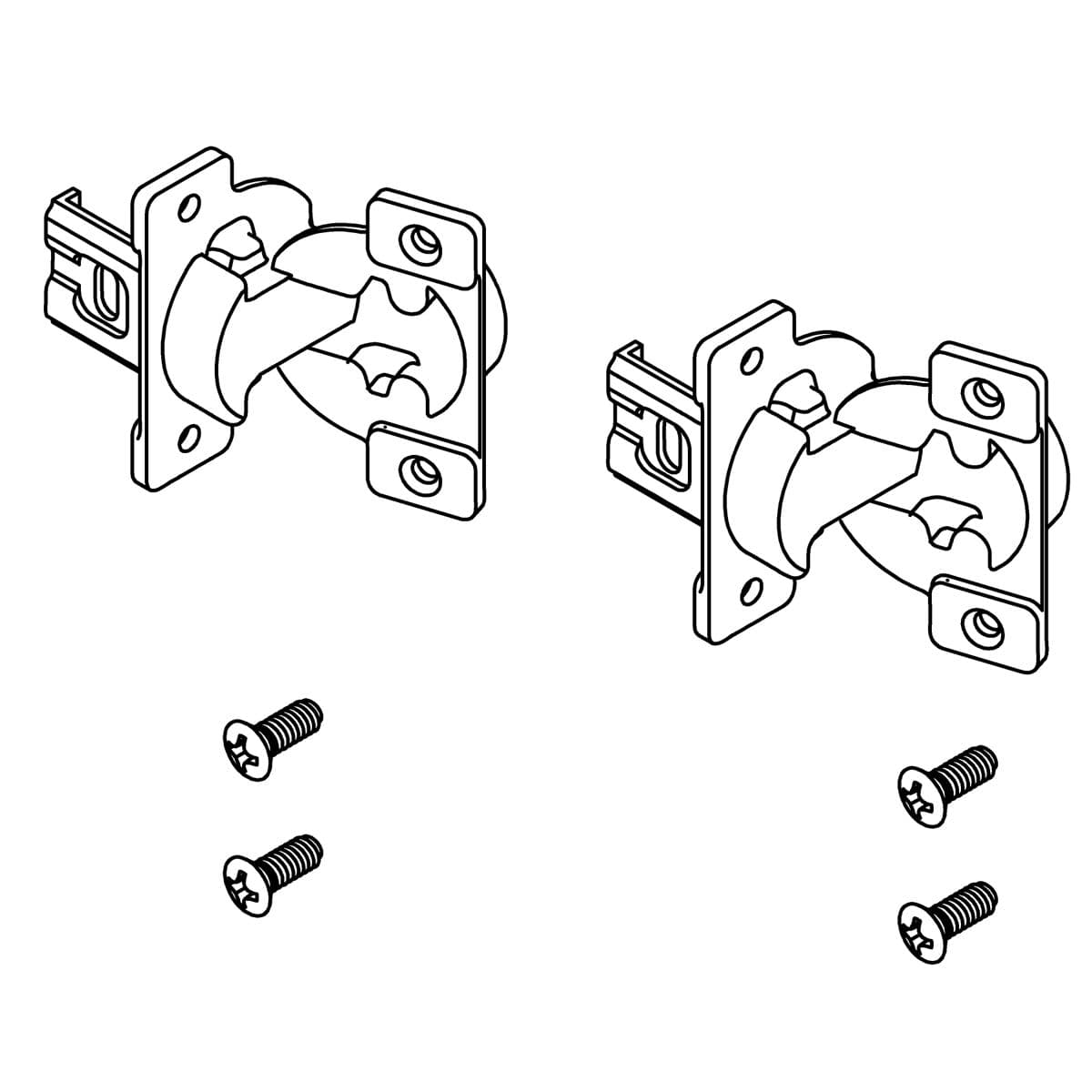 Kohler Genuine Parts SOFT Close Hinge KIT W/screw by Kohler Genuine Parts