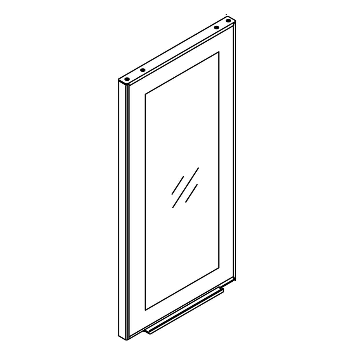 Kohler Genuine Parts Showcase SIDE DOOR FOR 33695-L by Kohler Genuine Parts
