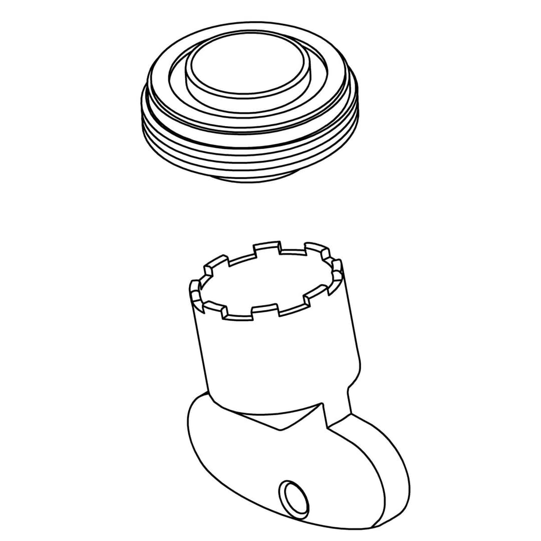 Kohler Genuine Parts Aerator KIT, Cache 0.35 GPM by Kohler Genuine Parts