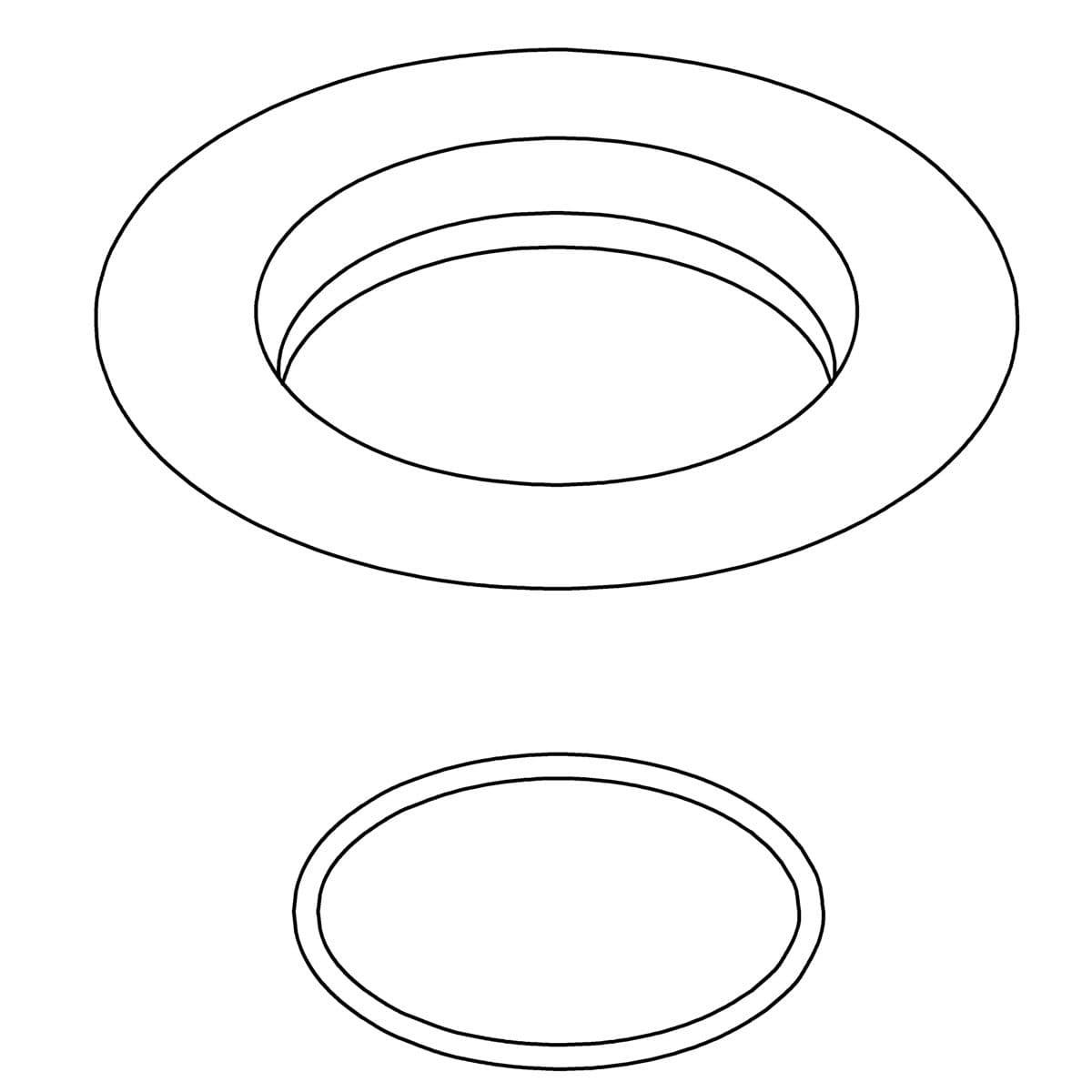 Kohler Genuine Parts Cover WITH O-ring Assembly - Vibrant Brushed Moderne Brass by Kohler Genuine Parts