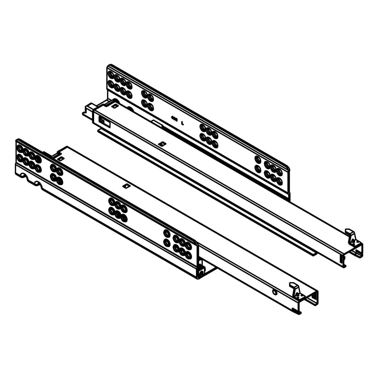 Kohler Genuine Parts Drawer Slider Service KIT 400MM by Kohler Genuine Parts