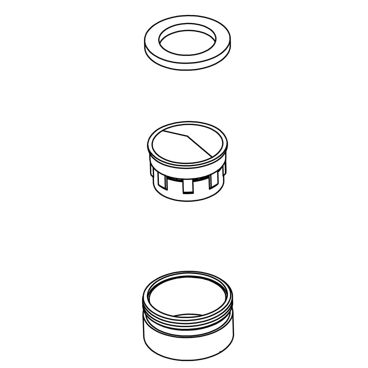 Kohler Genuine Parts Aerator KIT - Polished Chrome by Kohler Genuine Parts
