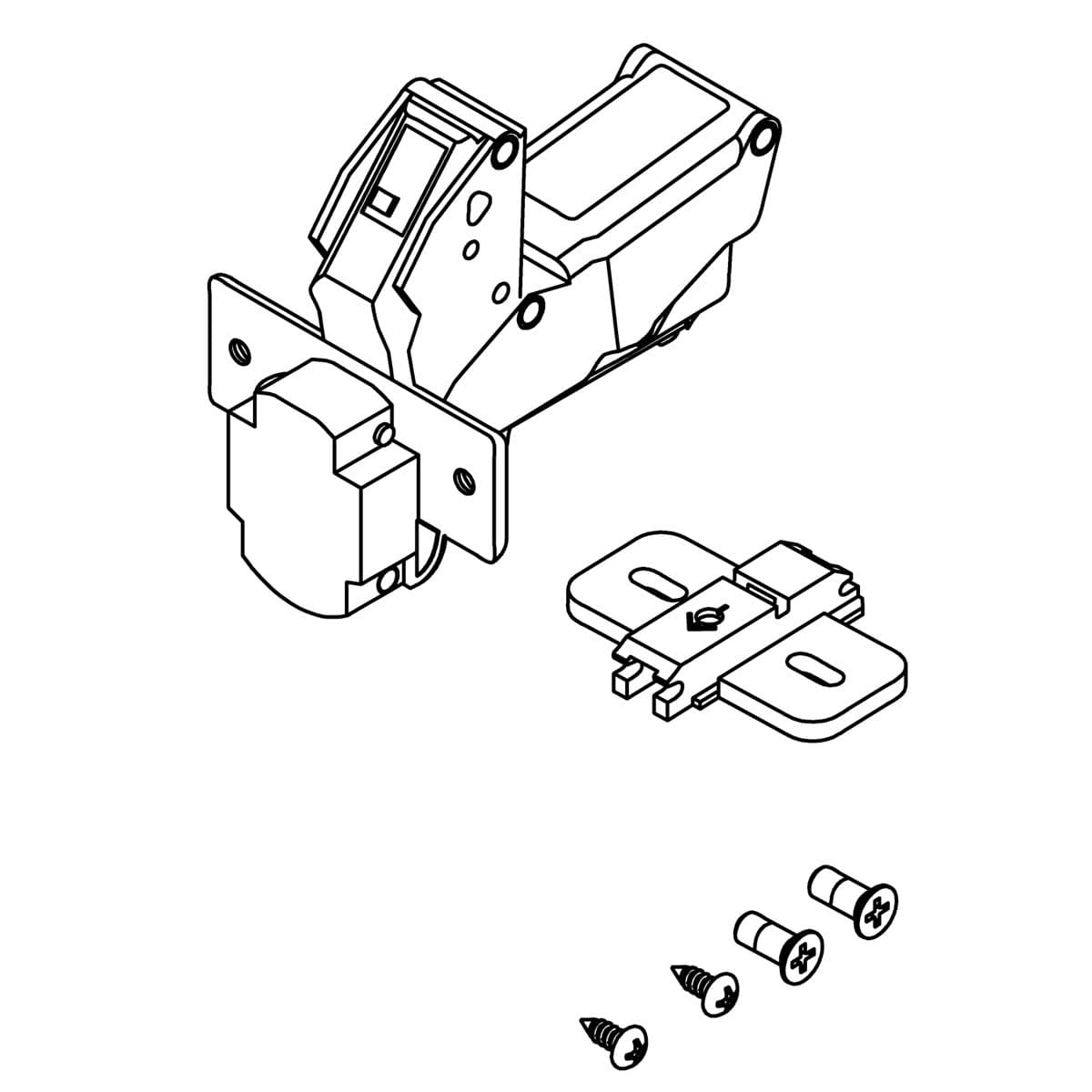 Main Cabinet Hinge by Kohler Genuine Parts