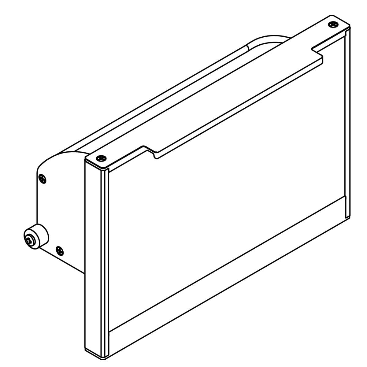 Kohler Genuine Parts Essential SIDE Cabinet FLIP Drawer by Kohler Genuine Parts