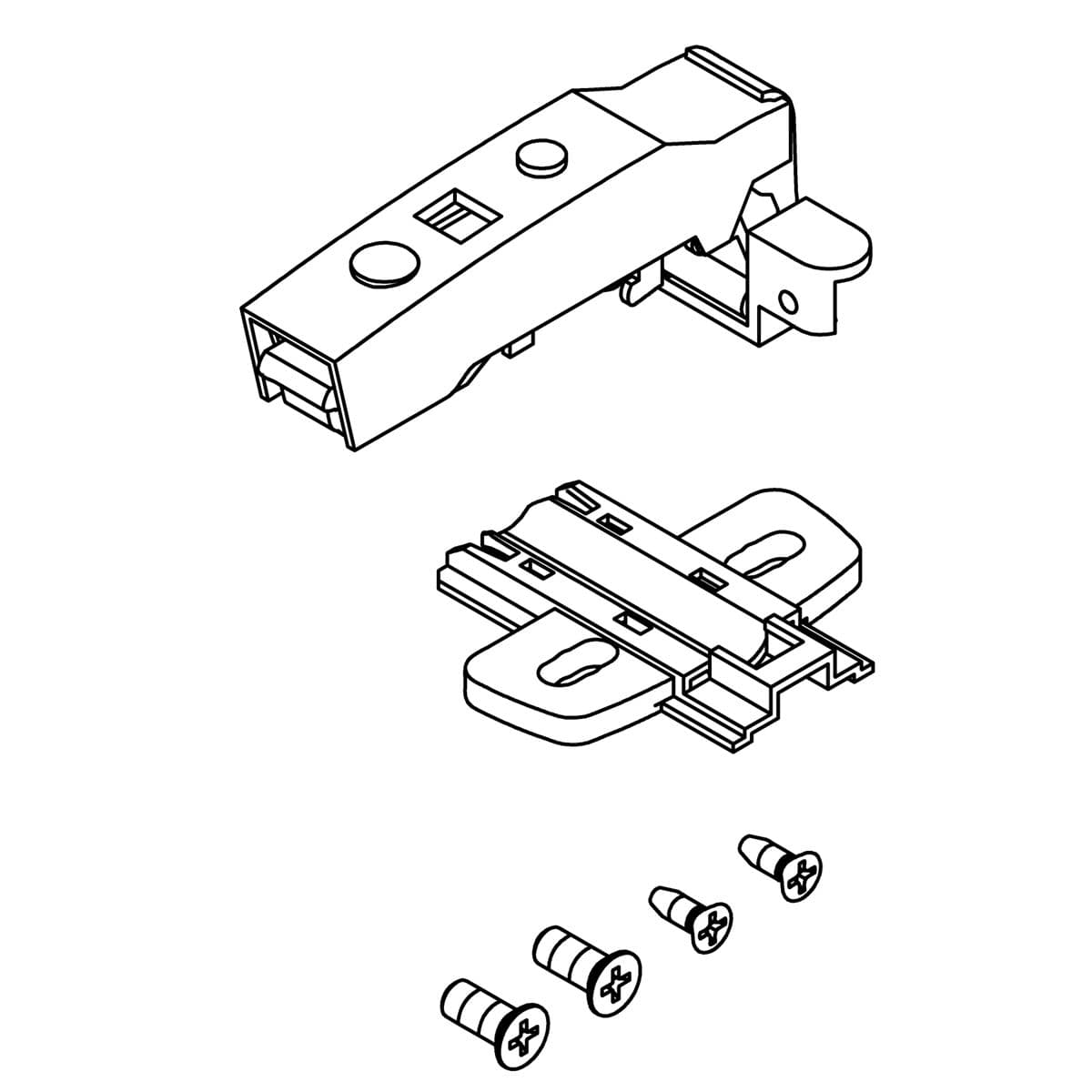Kohler Genuine Parts Showcase SIDE Cabinet Hinge by Kohler Genuine Parts