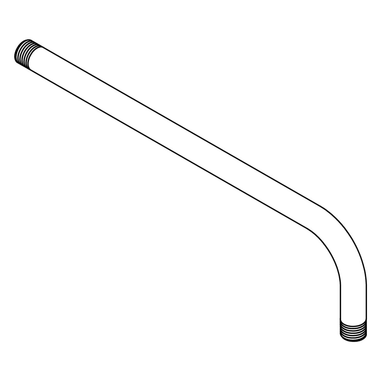 Kohler Genuine Parts Arm-shower 90 Degree - Blackened Bronze by Kohler Genuine Parts