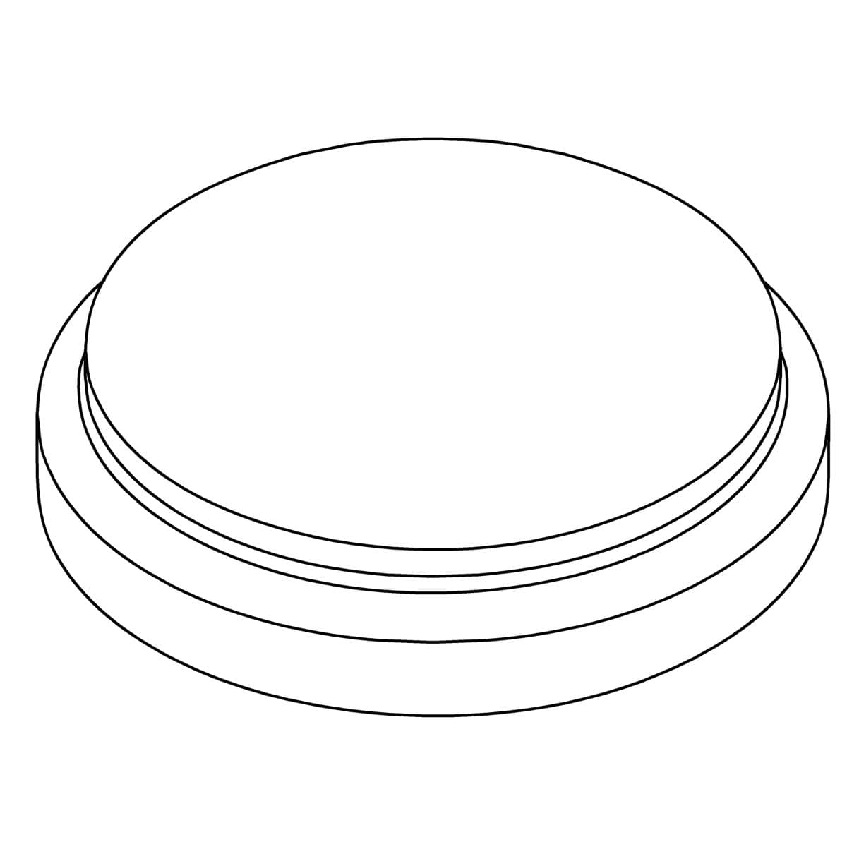 Kohler Genuine Parts CAP - Vibrant Brushed Moderne Brass by Kohler Genuine Parts