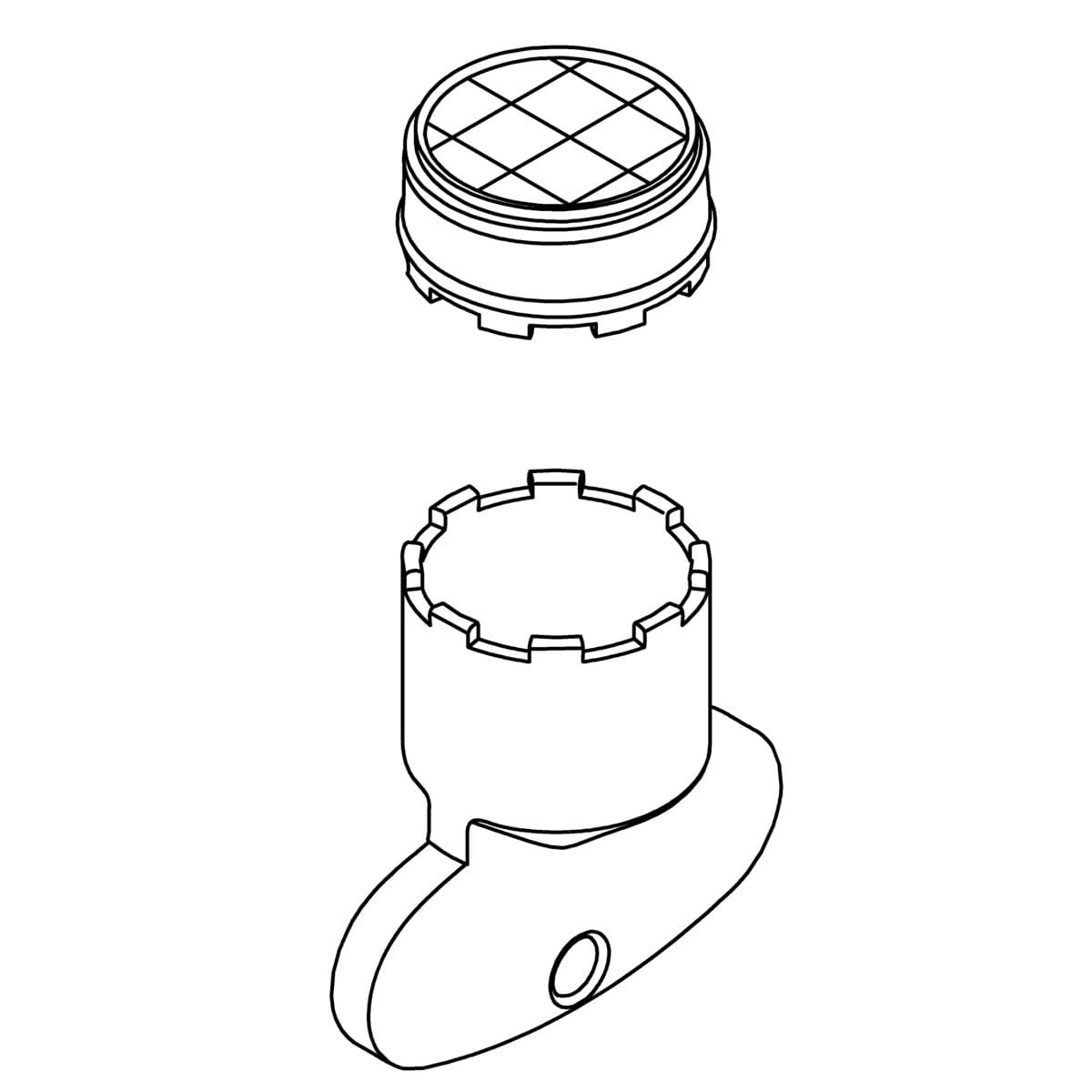Kohler Genuine Parts FULL FLOW Aerator KIT by Kohler Genuine Parts