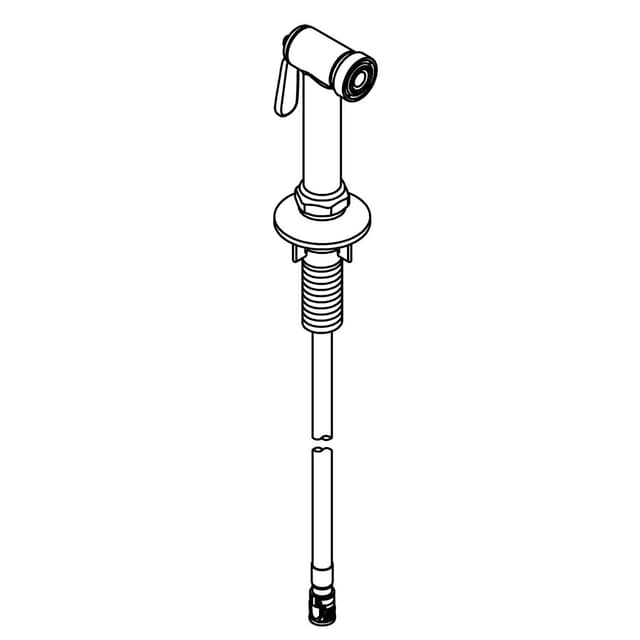 Kohler Genuine Parts SIDE Spray ASSY - Matte Black