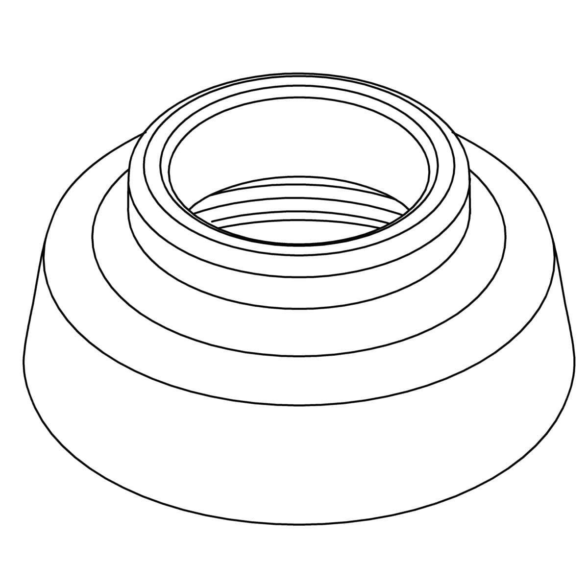 Kohler Genuine Parts Bonnet, Handle - Matte Black by Kohler Genuine Parts