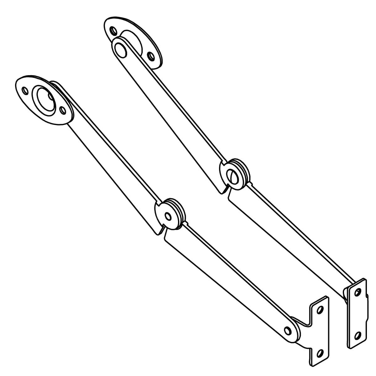Kohler Genuine Parts KIT, DROP Front Support Hinges, PAIR by Kohler Genuine Parts
