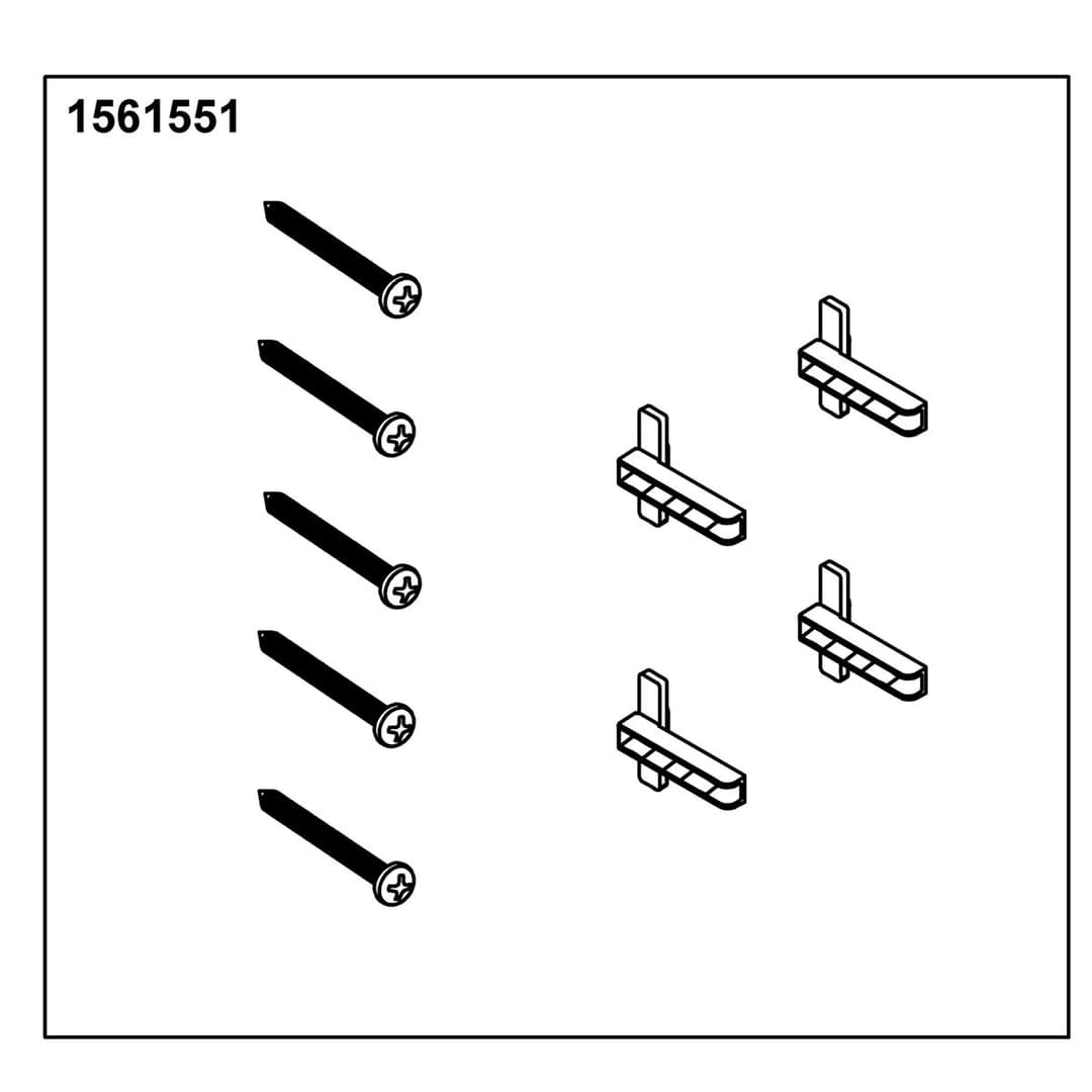Kohler Genuine Parts Hardware KIT FOR Receess ONLY by Kohler Genuine Parts